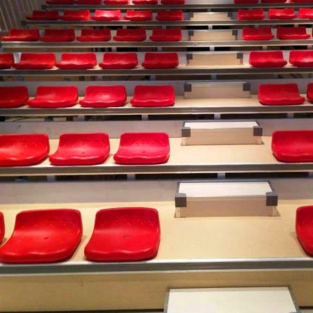 Low Back Telescopic Grandstand Seating